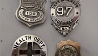 Inspector Badges From the 1940s