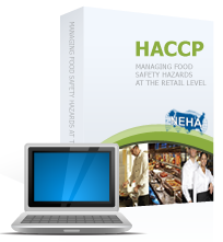 Laptop with HACCAP textbook