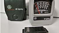 Triple range light meter